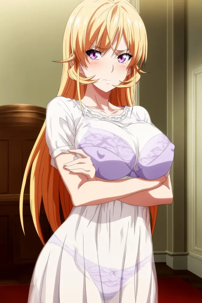 Erina Nakiri Anime Girlfriend