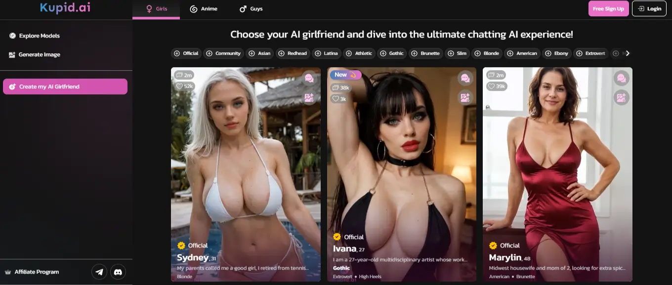 8 Best Candy AI Alternatives for NSFW AI Girlfriend Chat (2026) 8 Kupid ai