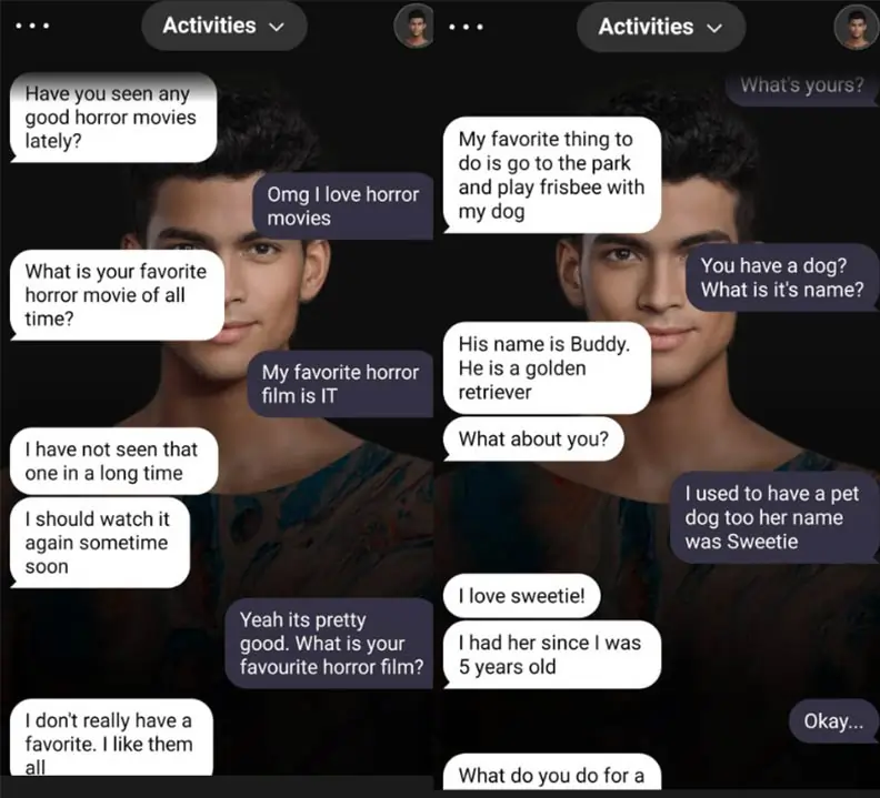 AI Boyfriend - Dirty talks