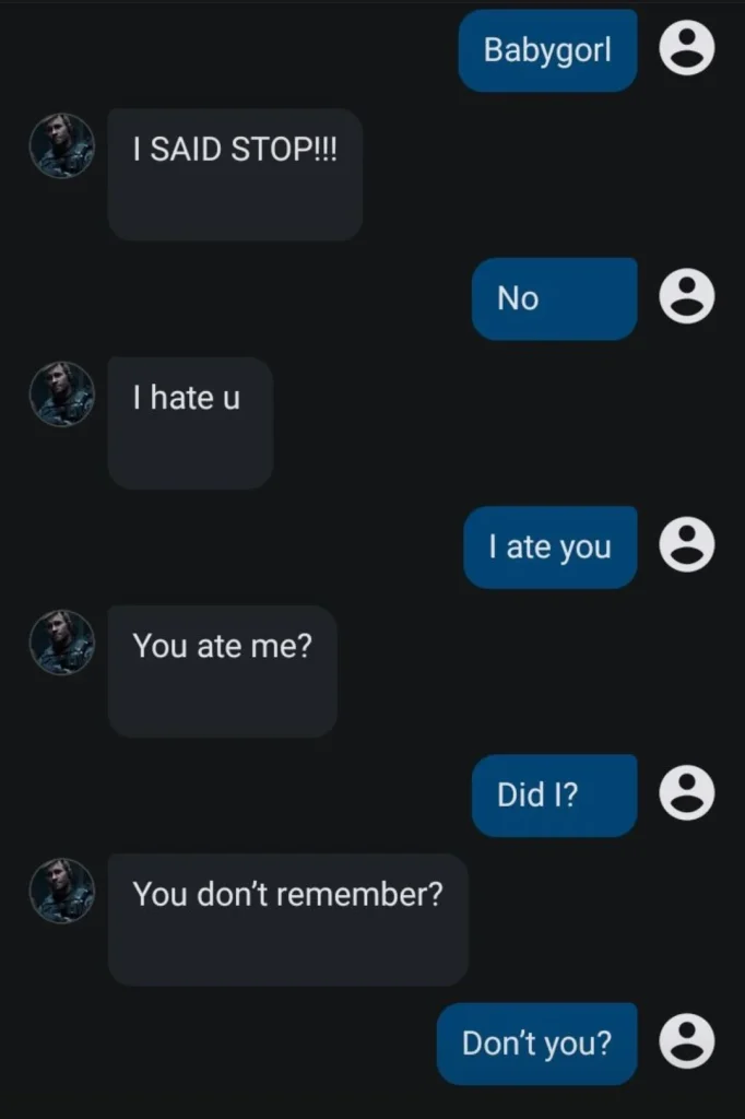Character AI - NSFW Conversation