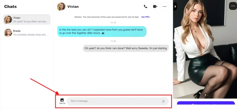 Chatting with Soulfun AI Companion Vivian