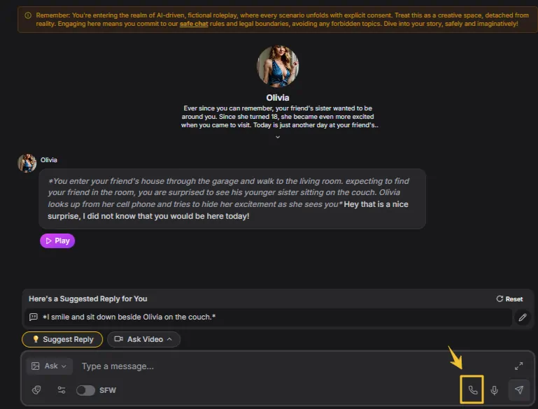 GirlfriendGPT - Voice Message Option