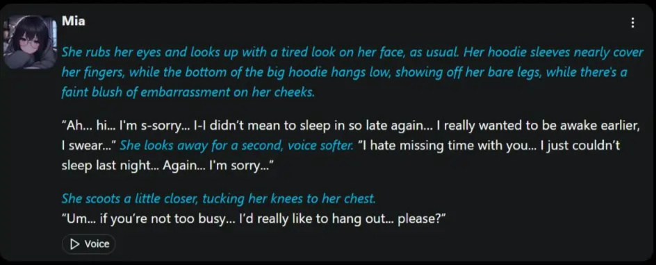 SpicyChat AI - Creating Character Greetings