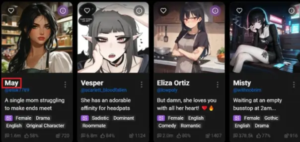 Spicychat AI - Name Setting for bot Creation
