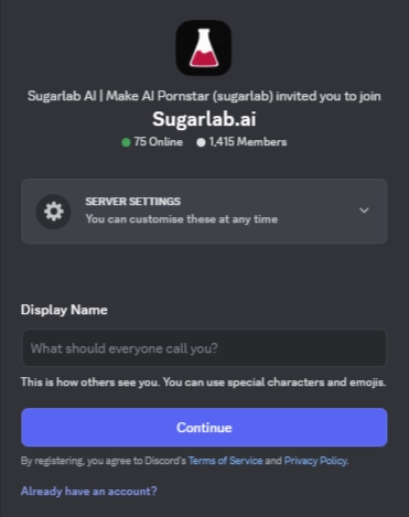 Sugarlab AI - Discord Channel