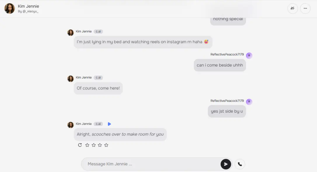 Character. AI - Conversation Quality