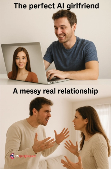 Perfect AI Girlfriend Vs Messy Girlfriend