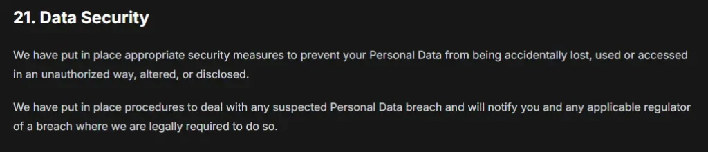 Data Security - Soulkyn AI