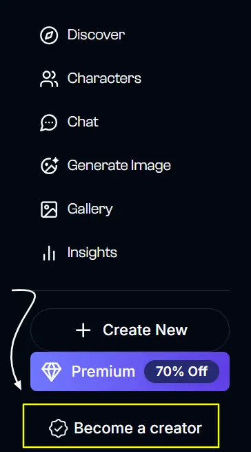 Fanfinity AI - Become a Creator