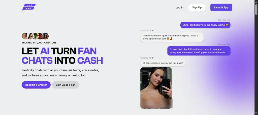 Fanfinity AI - Earning from Subscriptions