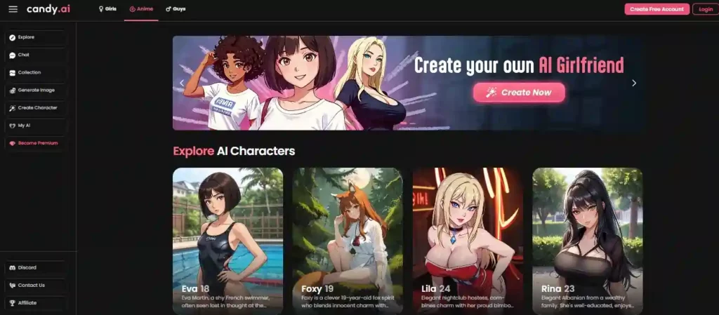 OhGirlfriend: Your Ultimate Hub for AI Girlfriend Reviews & Fun 40 Candy AI AI Waifu 1024x449 1