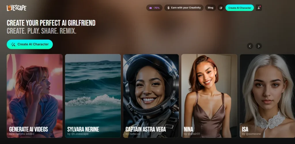 Lovescape AI - AI Girlfriend App