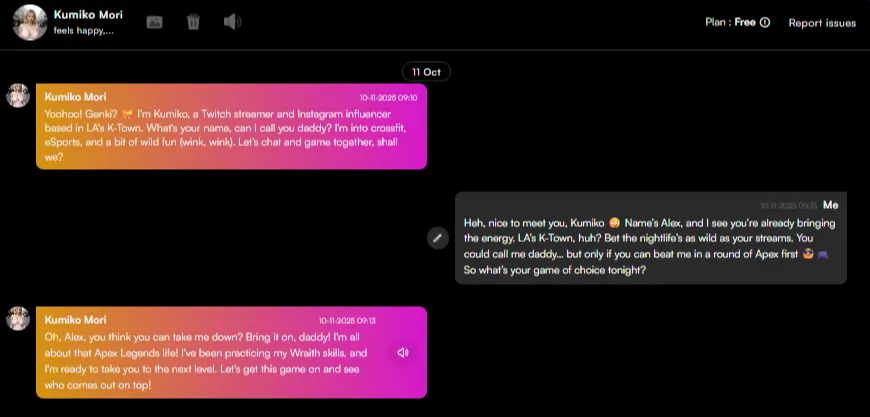 Honeybot AI - AI Roleplay Chat With Kumiko