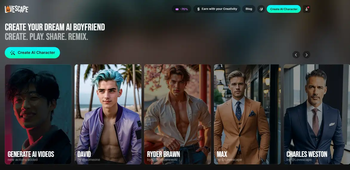 6 Best AI Boyfriend Apps (NSFW Picks!) 7 Lovescape AI - AI Boyfriend App