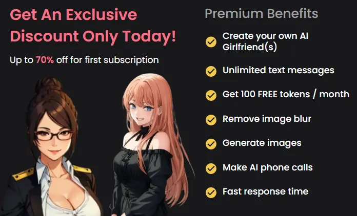 Candy AI - Premium benefits