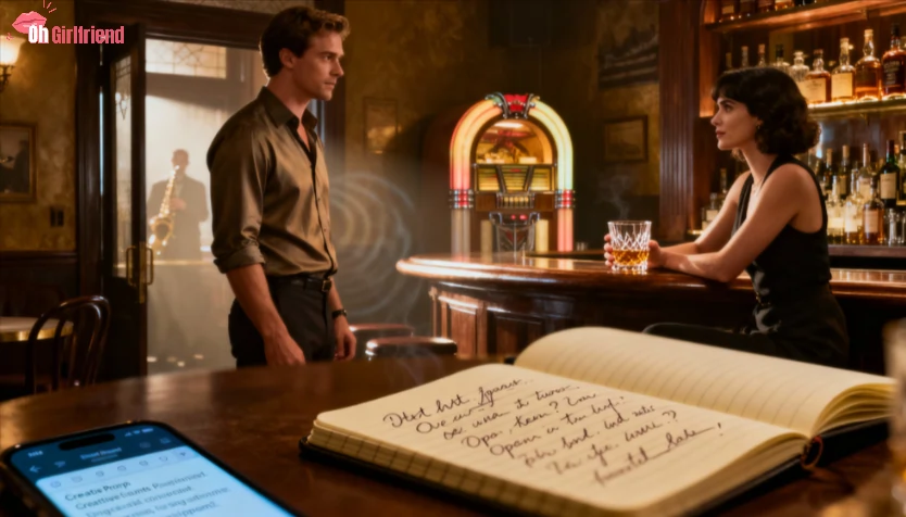 Creative prompt for AI girlfriend chat scenario