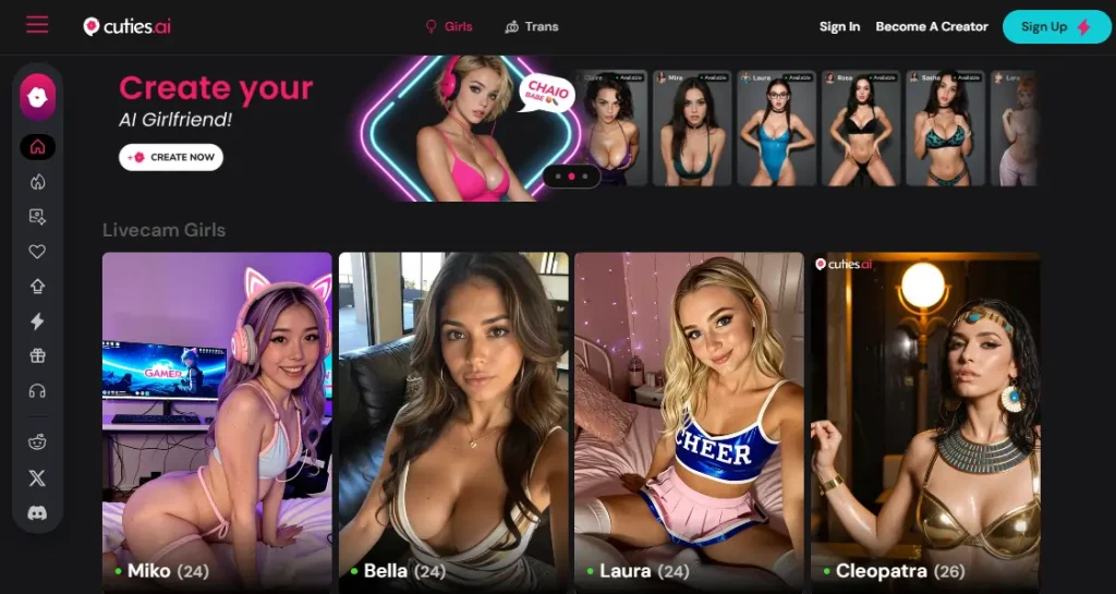 Best Crushon AI Alternatives 16 Cuties AI