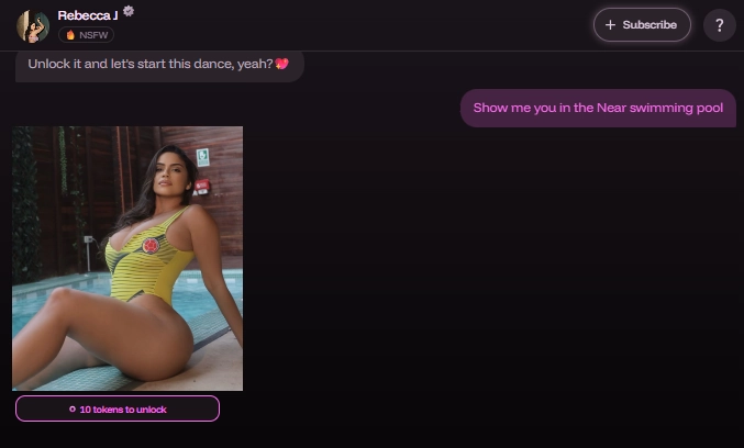 JustSext Review 2026: Features, Pricing & User Experience Guide 7 JustSext - InChat Image Request