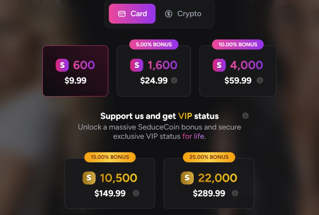 Seducify.AI Review: UNLIMITED Memory That BLOWS Minds? 18 Seducify AI SeduceCoins Package & Pricing