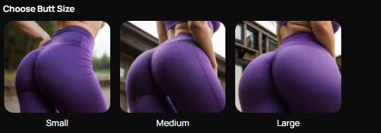 Get-Harder.today Review 2026: Full NSFW AI Girlfriend Test 13 Get-Harder.today - AI Character Butt Size