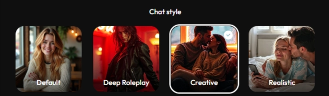 Joi AI Review 2026: Features, Pricing, Neurons and NSFW Tools 16 JOI AI – Choose AI Character Chat Style