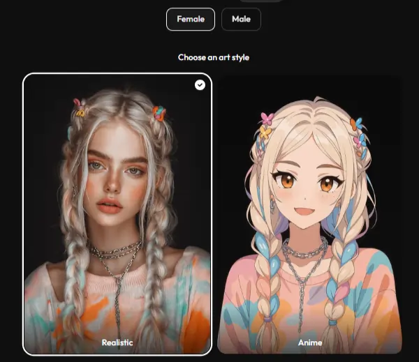 Joi AI Review 2026: Features, Pricing, Neurons and NSFW Tools 9 JOI AI – Choose AI Character Style