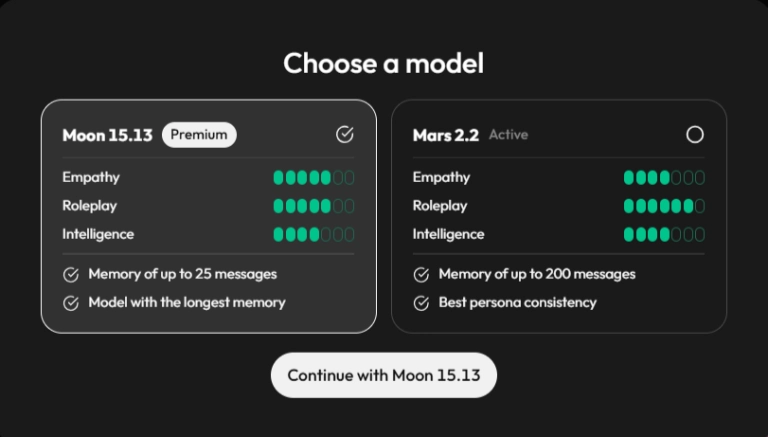 Joi AI Review 2026: Features, Pricing, Neurons and NSFW Tools 24 Joi AI - AI Chat Models