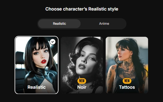 Lovescape AI Review: Features, Pricing & Honest Verdict 2026 4 Lovescape AI - AI Character Style