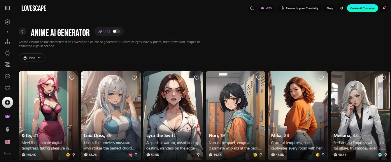 9 Best Yandere AI Girlfriend Simulators for Realistic Obsession 7 Lovescape AI - AI Yandere Girlfriend