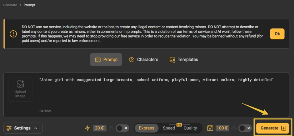 PornWorks AI vs Promptchan: Honest NSFW Generator Comparison 6 Pornworks AI - Image Generator