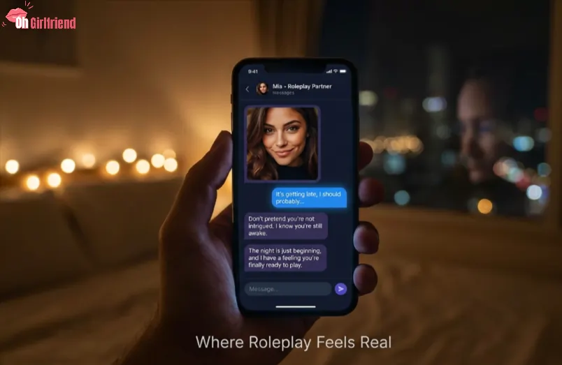 9 Best AI Roleplay Chatbots for Sexual Fantasies (2026) 2 Realistic AI roleplay chatbot conversation