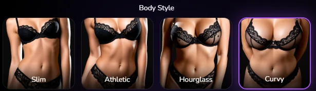 SXSY.ai Review: This $3.99 AI Girlfriend Is Actually INSANE 11 SXSY AI - AI Companion Body Type