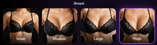 SXSY.ai Review: This $3.99 AI Girlfriend Is Actually INSANE 12 SXSY AI - AI Companion Breast Size