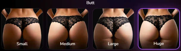 SXSY.ai Review: This $3.99 AI Girlfriend Is Actually INSANE 13 SXSY AI - AI Companion Butt Size