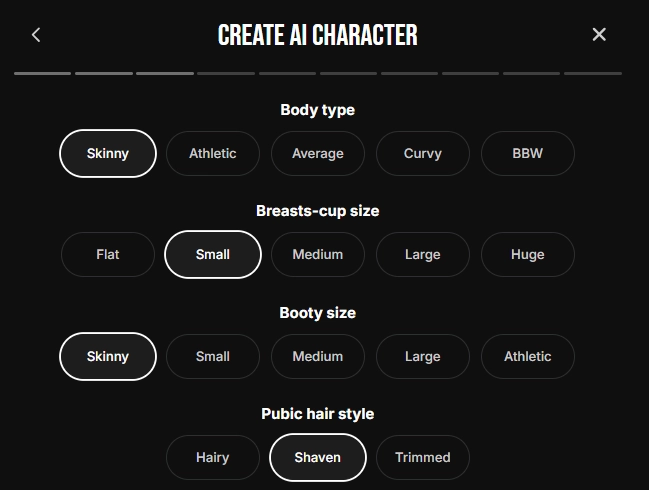 Spicier AI Review: Features, Pricing & NSFW Quality (2026) 10 Spicier - AI Character Body Customization