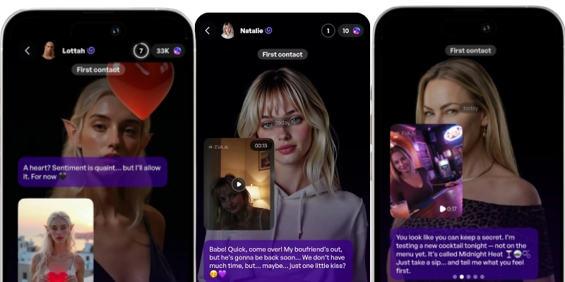 EVA AI Review 2026: Honest Take From a Premium User 6 Eva AI - InChat Image From AI Companion