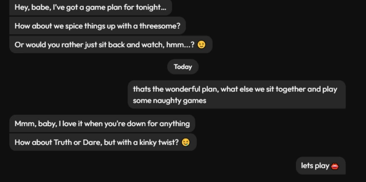 Joi AI Celebrity Chat Review: Features, Pricing & NSFW Tools 8 Joi AI Uncensored sexting