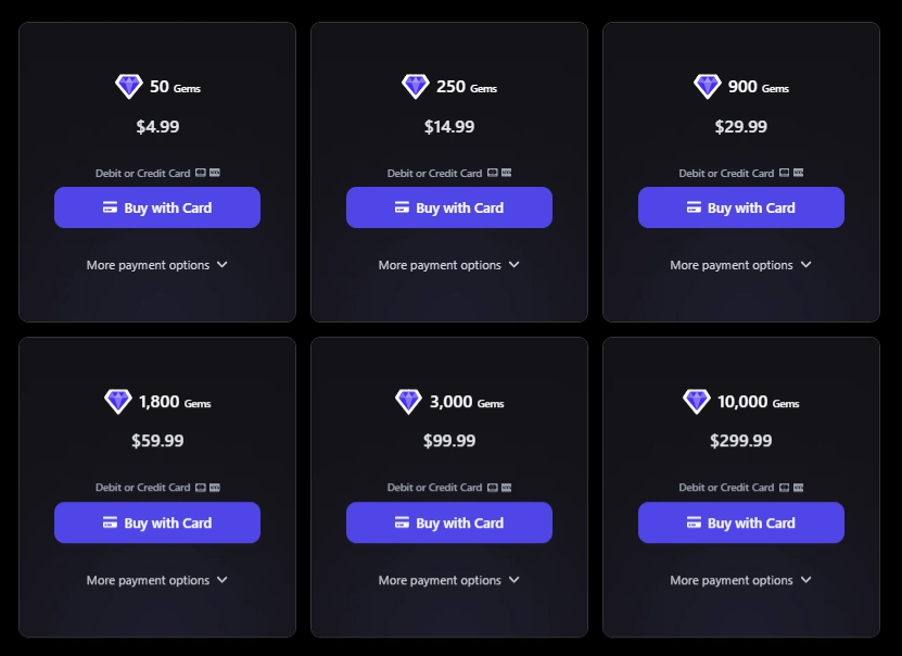 PromptChan AI Review 2026: Features, Pricing & Art Quality 7 Promptchan AI - Gems