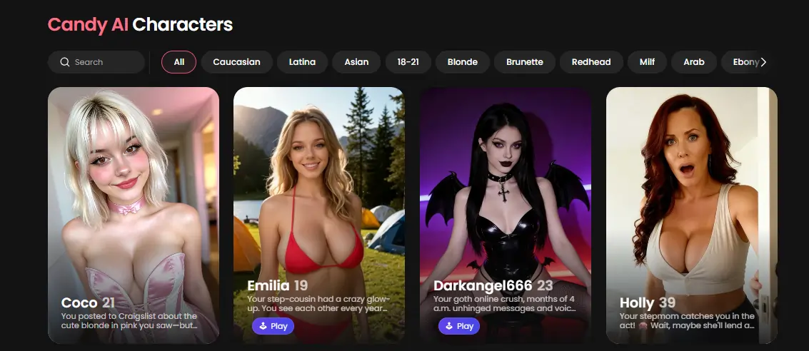 How Parasocial Bonds Work in AI Girlfriend Relationships 6 Candy-AI-Realistic Character