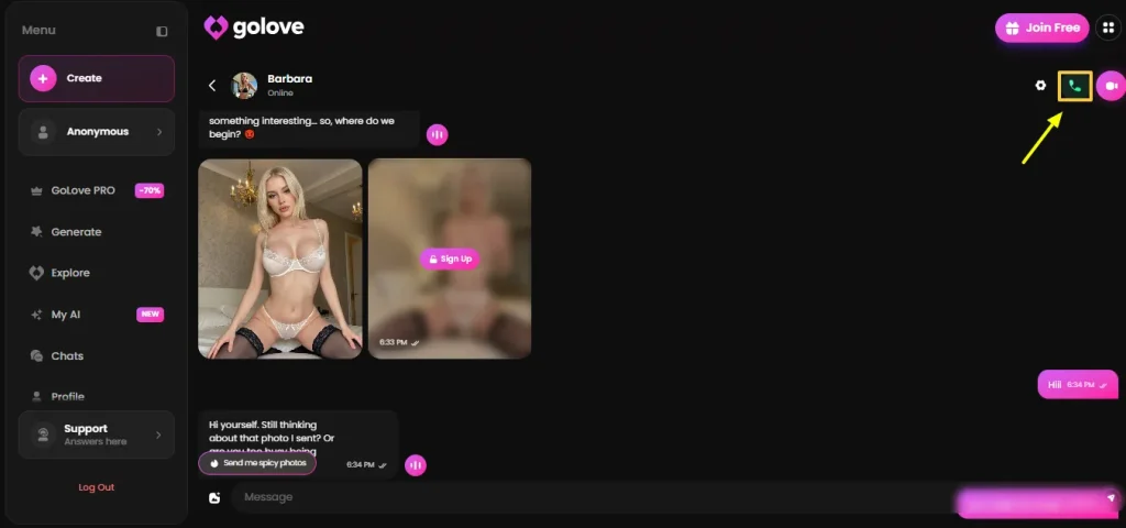AI Voice Synthesis in AI Companion Apps: Full 2026 Guide 5 GoLove AI Voice Call