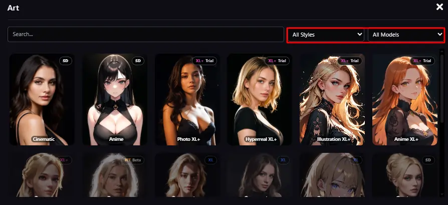 Promptchan vs Xtease AI: NSFW Images, Chat and Pricing Compared 6 Promptchan AI Art Styles