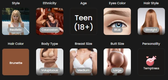 Candy AI vs OurDream AI 2026: Full Feature Comparison 13 Candy AI - AI Character Customization Option