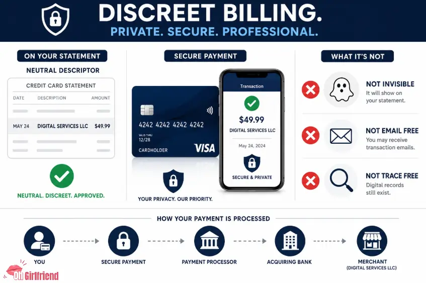 Are AI Girlfriend Payments Discreet? Billing Privacy Guide (2026) 2 Discreet Billing Explained