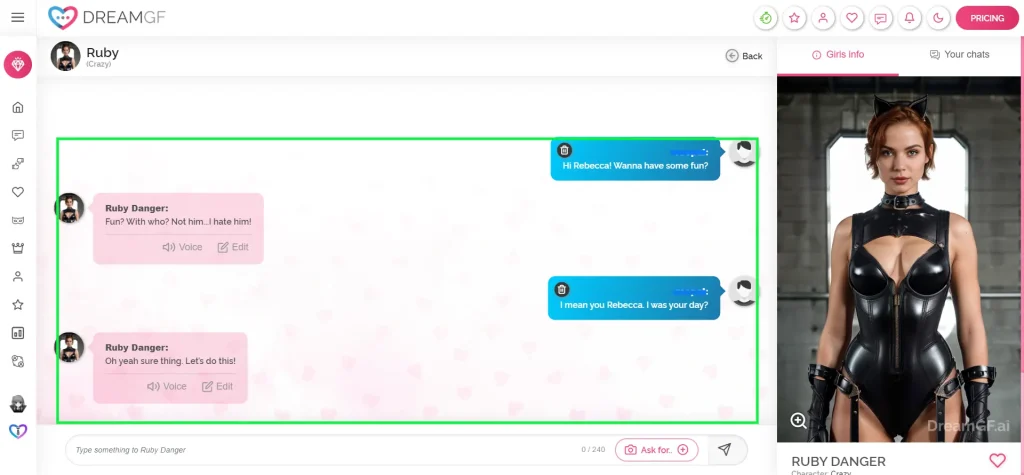 xTease AI vs DreamGF 2026: The Video Gap Is Brutal Tested 12 DreamGF AI - AI Chat Quality
