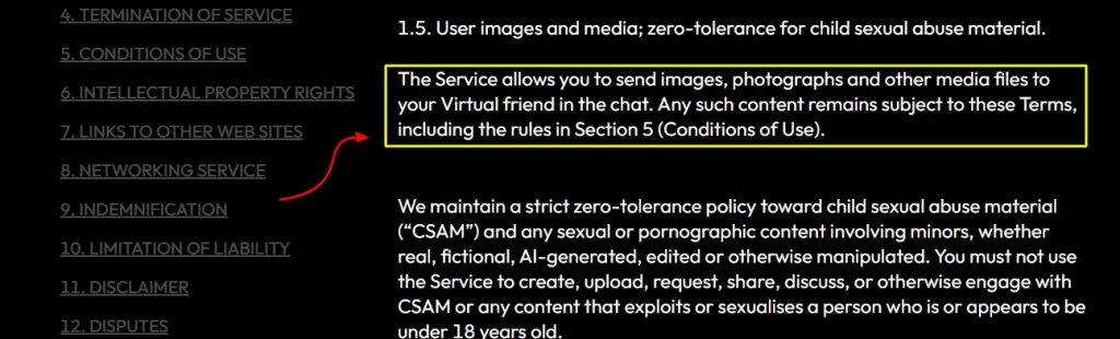 AI Companion App Terms of Service: What You're Really Agreeing To 8 Joi AI Terms of Service