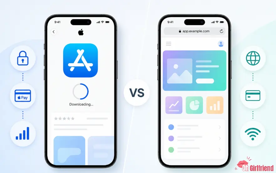 7 iPhone AI Girlfriend Apps That Beat Boring Chatbots Fast 2 Native App vs Mobile Web