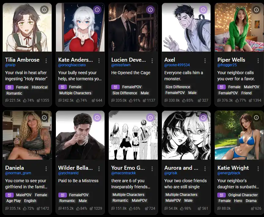SpicyChat AI - AI Characters