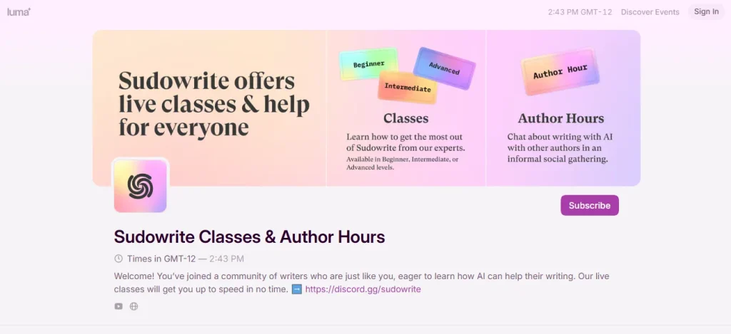 Sudowrite for Dark Romance: The AI Tool That Won't Snitch 6 Sudowrite Classes And Author Hours