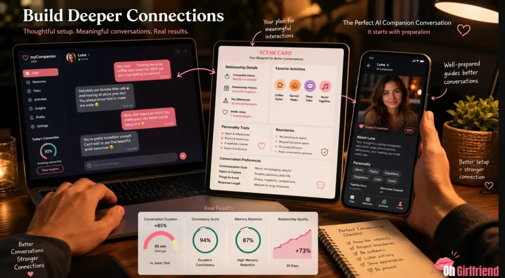 Best AI Girlfriend Apps With Largest Context Window (2026) 5 AI Girlfriend Chat Stability Test