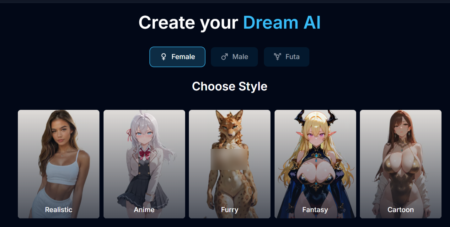 Darlink AI AI Character Style